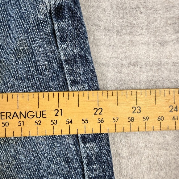 Vtg Roca Wear Jeans Men 36x30 Blue Denim Straight‎ Leg Y2K Embroidered Pocket - Picture 11 of 13